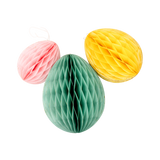 Honeycomb Easter Eggs (x3)