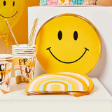 Smiley Plates (x8)