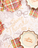Give Thanks Paper Coloring Tablecloth