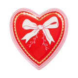 Vintage Heart Shaped Plate Set (x8)