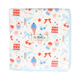 USA Summertime Pattern Cocktail Napkins (x24)