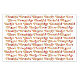 Friendsgiving Paper Placemats (Pack of 24)
