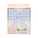 Gingham Bow Banner 7ft