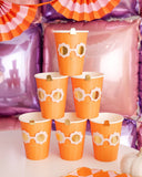 Groovy Pumpkin Party Cups (x8)