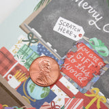 Christmas Teacher Scratch-off Card