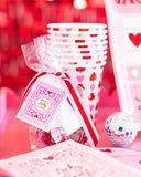 Queen of Hearts Party Cups (x8)