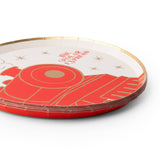 The Polar Express™ Small Train Plates (x8)