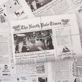 North Pole Times Edition 2 - Holiday Newspaper and Gift Wrap