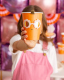 Groovy Pumpkin Party Cups (x8)