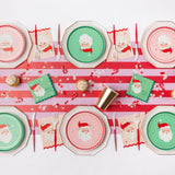 Pink and Red Santa Party Napkins (Set of 20)