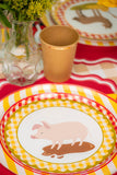 Farm Animal Plates (x8)