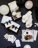 Black Bow Guest Napkins (x24)
