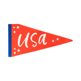USA Pennant Fringe Guest Napkins (24ct)