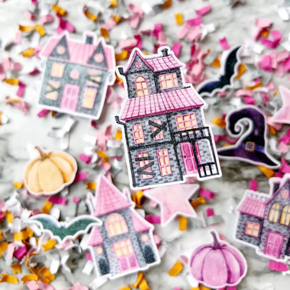 Whimsical Haunted House Confetti