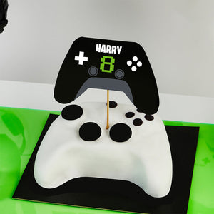 Game Controller Personalized Cake Topper