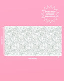 Merry Christmas Coloring Paper Tablecloth