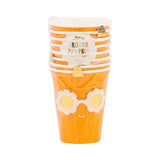 Groovy Pumpkin Party Cups (x8)