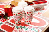 Jingle Juice Christmas To-Go Cups (x8)