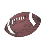 Football XL Paper Placemats (x12)