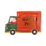 Christmas Truck Shaped Plate (x8)