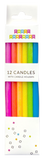 Neon Rainbow Gradient 12Pc Candle Set
