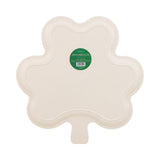 Gingham Shamrock Bamboo Tray