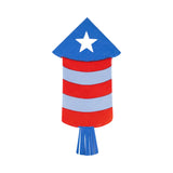 Firecracker Shaped Paper Napkin (x24)