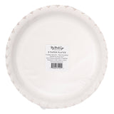 Spring Floral Round 8" Plates (x8)