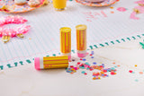 Pencil Confetti Poppers (x4)