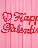 Happy Galentine's Day Glitter Banner