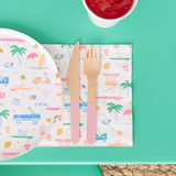 Surf's Up Small Plates (x8)