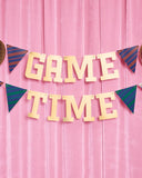 Game Time Honeycomb Football Banner