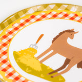 Farm Animal Plates (x8)