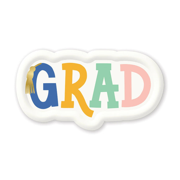 GRAD Colorful Shaped Plate (x8)