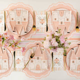 Princess Castle Shaped Plates (x8)