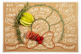 Christmas Wreath Charcuterie Cheat Sheet
