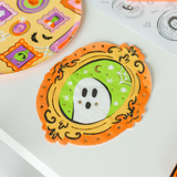 Monster Mash Die-Cut Ghost Frame Guest Napkins (x16)
