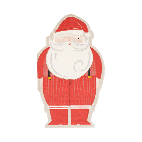 Santa Claus Dinner Napkin (x24)