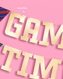 Game Time Honeycomb Football Banner
