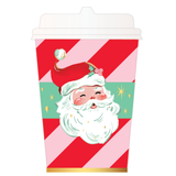 Jolly Santa To-Go Cups (Set of 8)