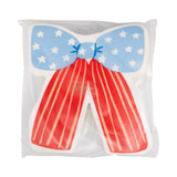 Americana Bow Shaped Paper Napkin (x24)
