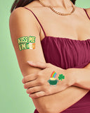 St Patrick's Day Foil Temporary Tattoos (x50)