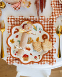 Harvest Icons Paper Plates (x8)