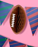 Game Time Honeycomb Football Banner