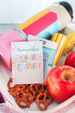 Back to Cool! Lunchbox Notes (X24) (PRE-ORDER)