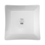 Red and Pink Striped 11" Plates (x8)