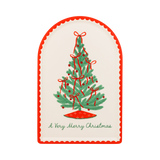 Christmas Tree Bamboo Tray