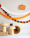Vintage Pumpkin Bamboo Tray