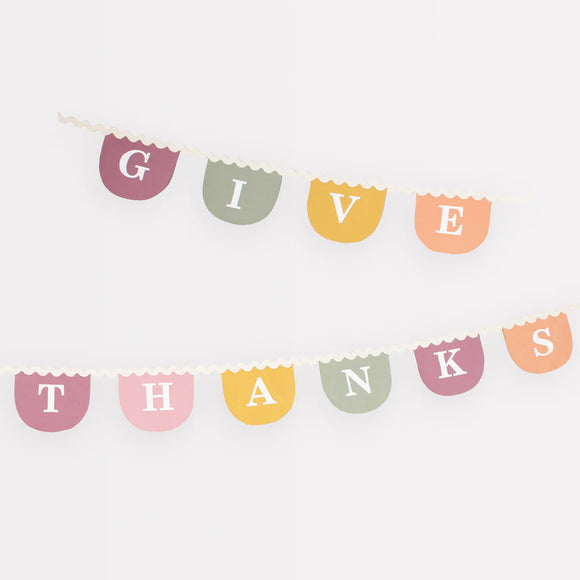 Thanksgiving Fabric Garland