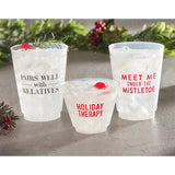 Holiday Therapy Cups (x8)